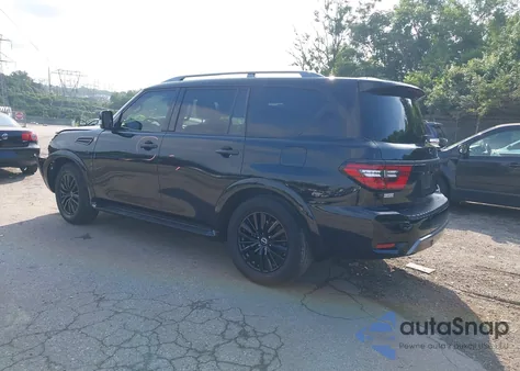 2021 Nissan Armada Sv 4Wd from USA, damaged, VIN JN8AY2AD8M9662960